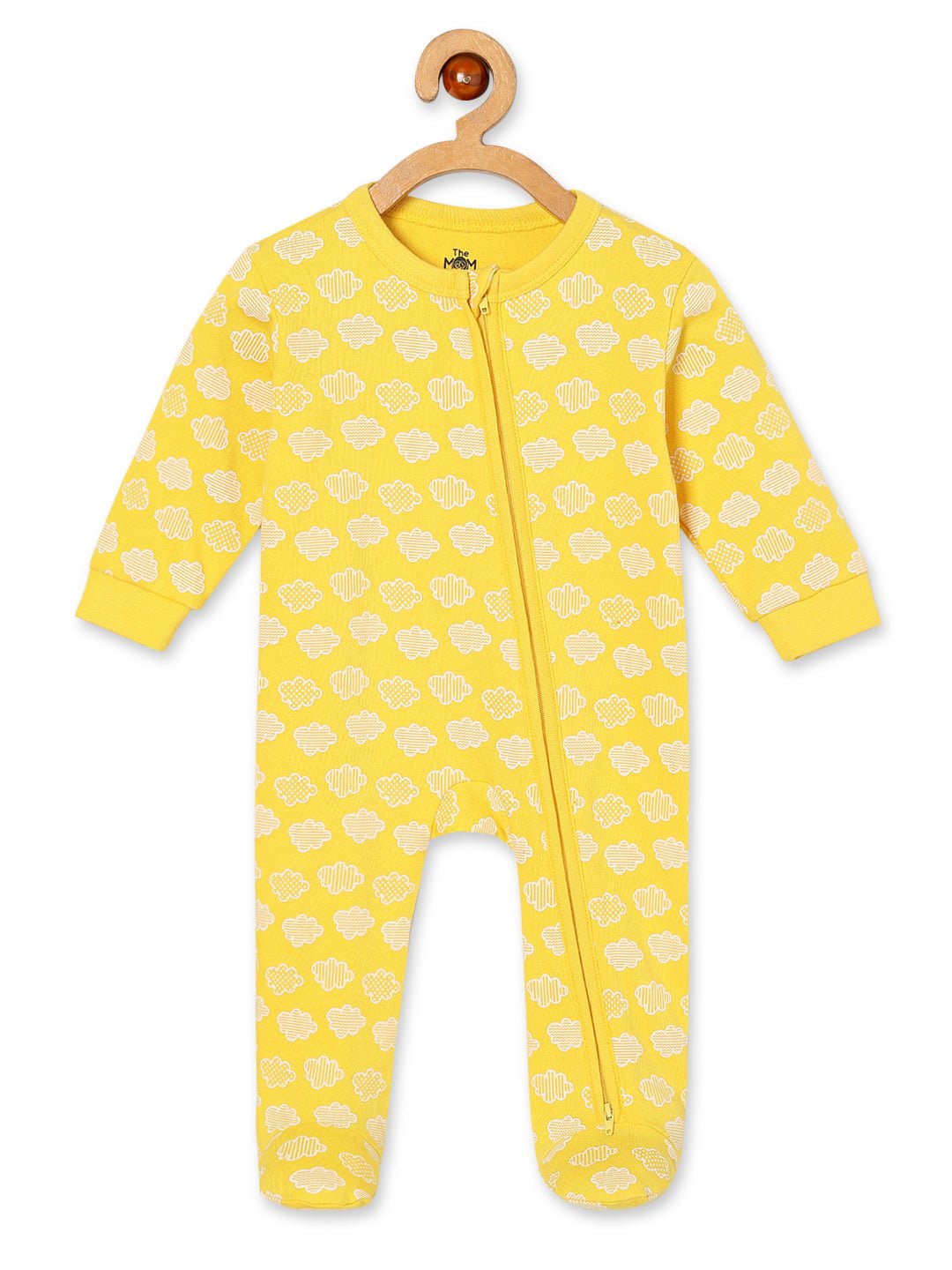  Buttercream Clouds & Rusty Jungle Zipper Romper Combo 2-Pack