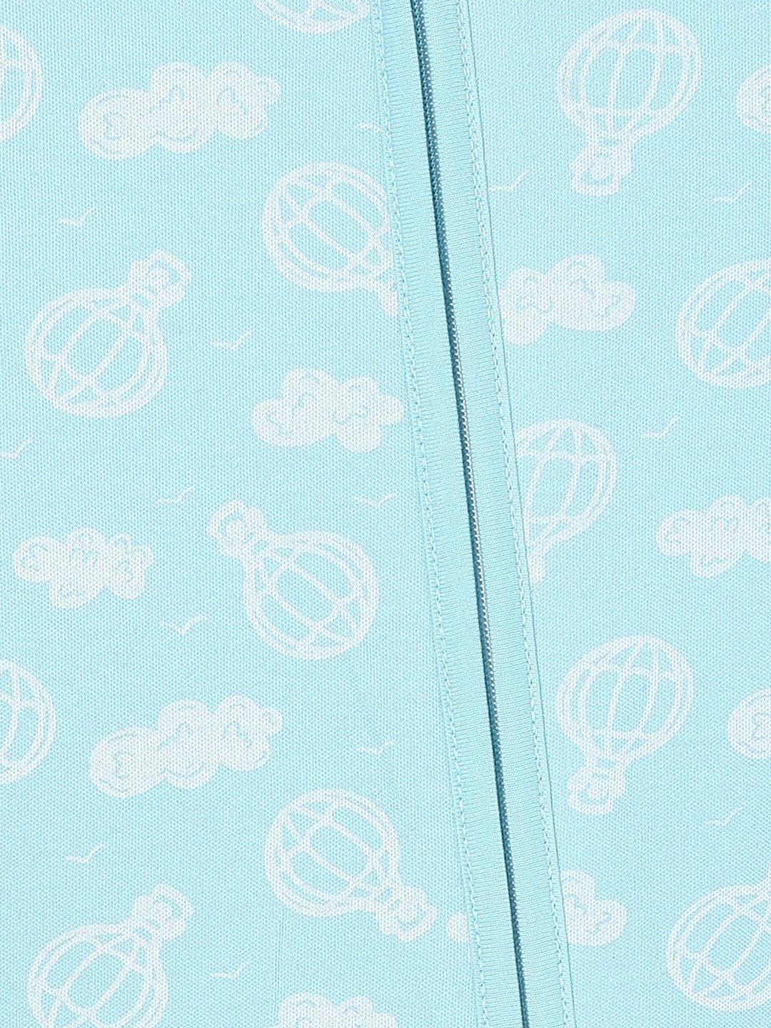  Sky Drift & Buttercream Clouds Zipper Romper Combo 2-Pack